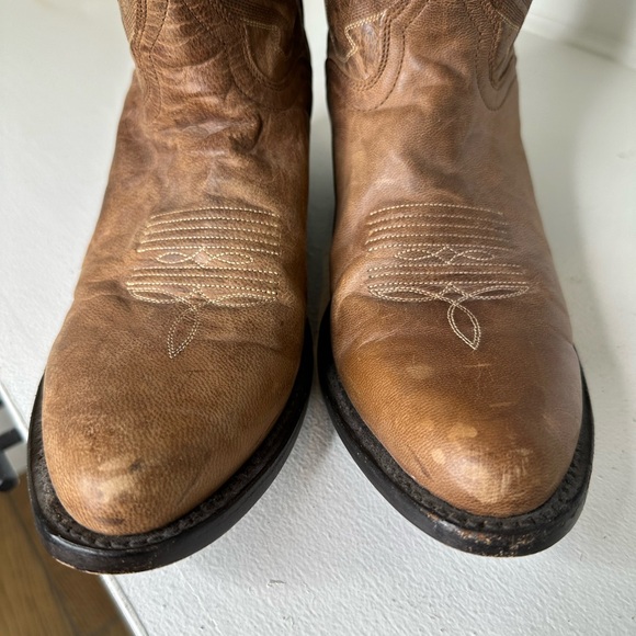 **SOLD**Vintage J.B. Dillon Genuine Goat Leather Western Cowboy Boots - Picture 3 of 9
